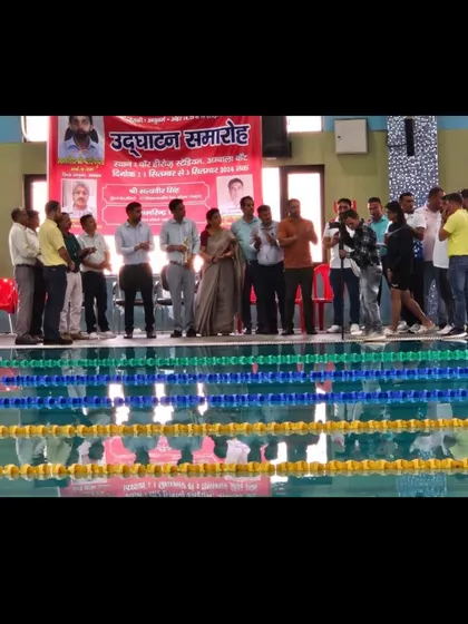 The opening ceremony of the SGFI State Championship, where my swimmers went on to achieve a clean sweep. This is the stage where we showcase our competitive edge.