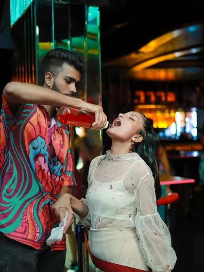 Another shot of the fun at Badmaash. We keep the drinks and the beats flowing all night.