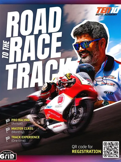 We have a clear path for every rider. Whether you want a one-time track experience, a monthly master class to sharpen your skills, or a full pro-racing program, our 'Road to the Race Track' system has you covered.