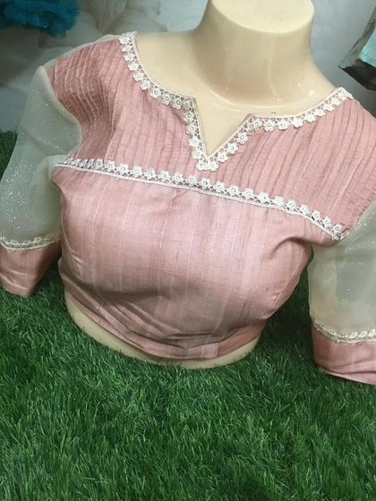 Label Thanmaye - Custom Designer Wear for Women & Kids Custom Embroidered Blouses photo 24