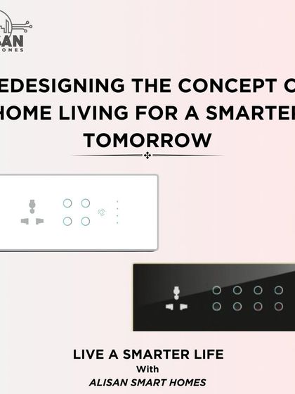 I am redesigning the concept of home living with my smart touch switches. These panels are the first step towards a smarter, more convenient life, available in clean white and bold black designs.