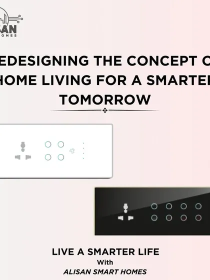 We are redesigning the concept of home living for a smarter tomorrow. Our smart touch switches, available in black and white, are the key to living a smarter life with Alisan Smart Homes.