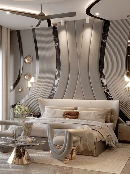 N.K. Architects - Interior Design Serene & Luxurious Bedrooms photo 35