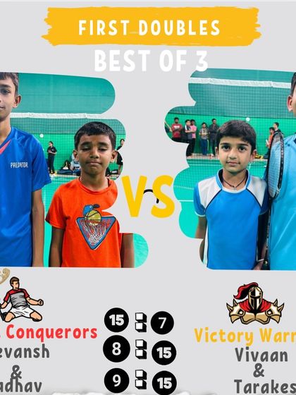 Manoj Kumar - Badminton Coaching for Kids & Youth Intra-Academy Rolling Cup photo 70