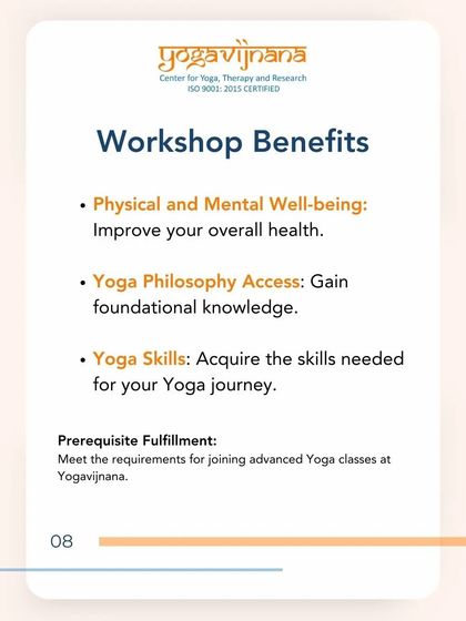 Yogavijnana - Yoga Classes & Therapy Workshops & Foundational Learning photo 12