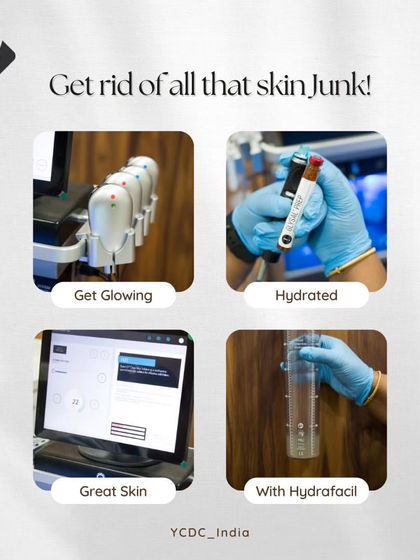 Get rid of all that skin junk. Our original Hydrafacial machine helps you get glowing, hydrated, and great skin by deeply cleansing and nourishing it.