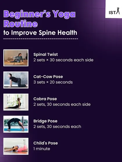 Struggling with back stiffness or poor posture? Here is a beginner-friendly yoga routine to strengthen your spine and improve flexibility. Just a few minutes a day can make a huge difference.