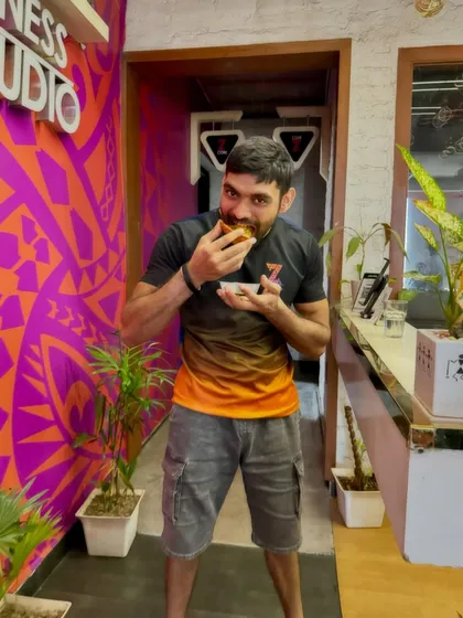 Even the guys enjoy the post-workout treats. It's a community for everyone.