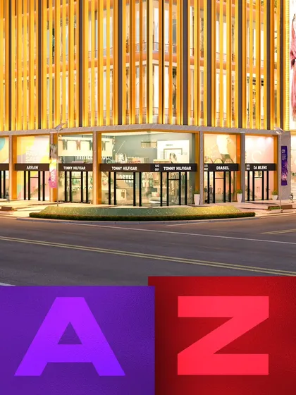 A close-up rendering of the storefronts at Saya Piazza. This visual gives a sense of the premium retail environment we are creating, perfect for high-end brands to showcase their products.