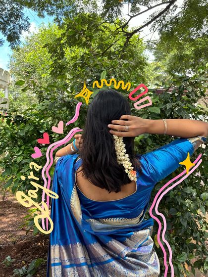 Vaishnavi Patel - Custom Photo & Video Art Saree Love & Festive Doodles photo 23