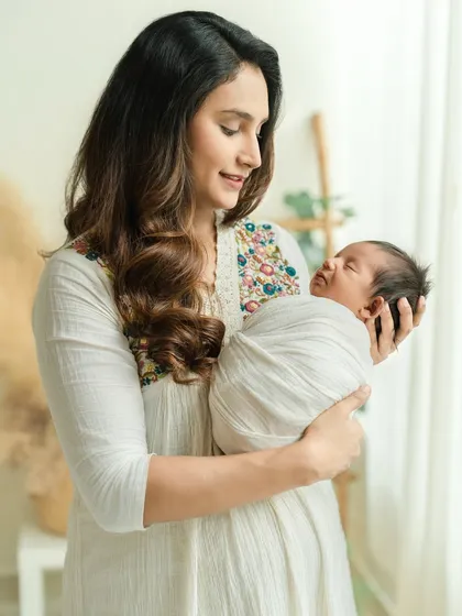 There is nothing more powerful than a mother's love. In this natural light portrait, I aimed to capture that quiet, unbreakable bond in the comfort of my studio.