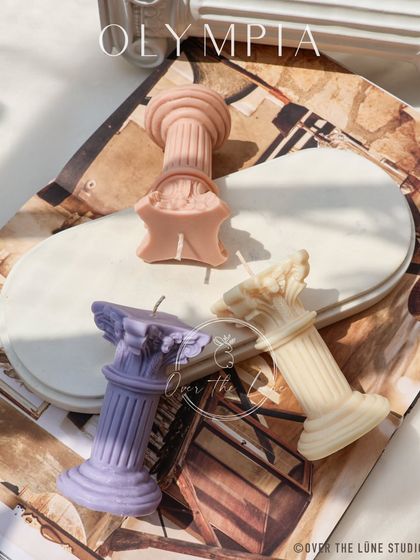 Over The Lune Studio - Decorative & Sculptural Candles The Olympia Collection photo 14