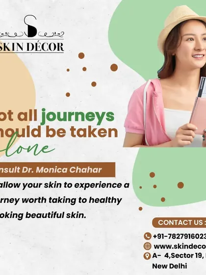 Your journey to healthy skin is one you don't have to take alone. I am here to guide and support you with a personalized plan, *har ek patient ke hisab se*, to achieve your skin goals.
