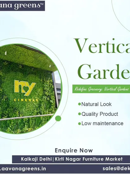 We redefine greenery with our vertical garden solutions. This installation for a cinema adds a touch of luxury and nature to the customer experience.