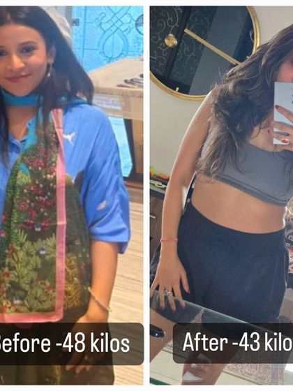 This client lost 5 kilos, breaking through a stubborn weight plateau to achieve her toning goals. I'm so proud of her dedication and results.