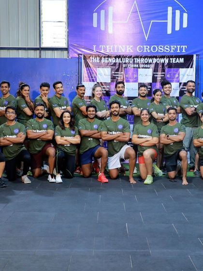 All the teams lined up and ready to go at The Bengaluru Throwdown. The energy and anticipation before the first event is always electric.