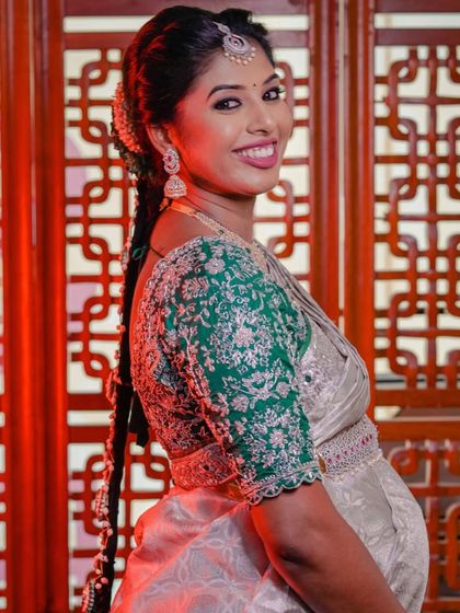 Swarna Nagaraj - Bridal Makeup & Hairstyling Engagement & Pre-Wedding Ceremonies photo 38