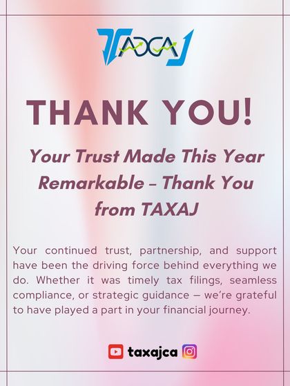 A thank you note to our clients at the end of the financial year. Their trust and partnership are the driving force behind our success, and we are grateful to be a part of their financial journey.