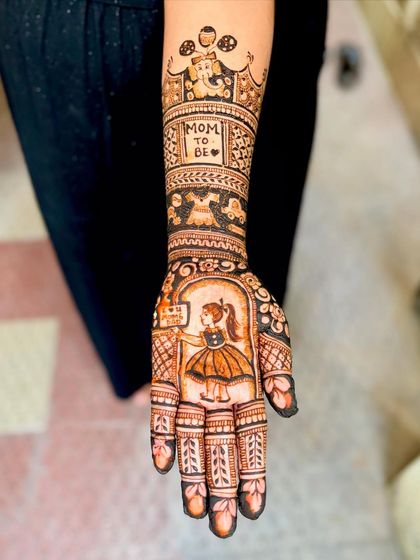 Mitali - Mehendi for Special Occasions Celebrating New Beginnings: Baby Shower Mehendi photo 17