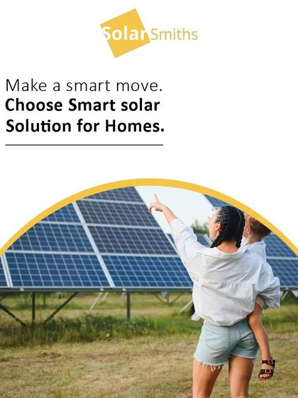 Make a smart move. Choose my smart solar solutions for your home and secure a better future for your family.