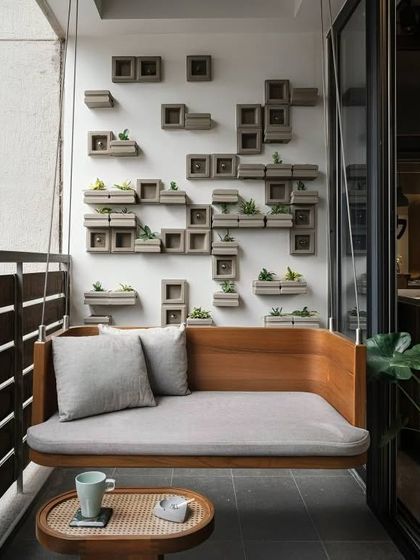 Designing with a Touch of Sweetness - Balcony Makeovers Cozy Seating Nooks photo 3