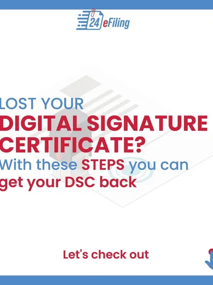 Lost your Digital Signature Certificate? Don't panic. This guide outlines the simple steps you need to take to report the loss and get your DSC back securely.