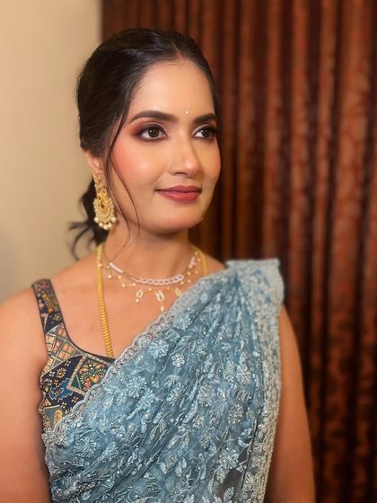 Makeovers by Mahalakshmi - Special Occasion Makeup Reception & Sangeet Glam photo 20