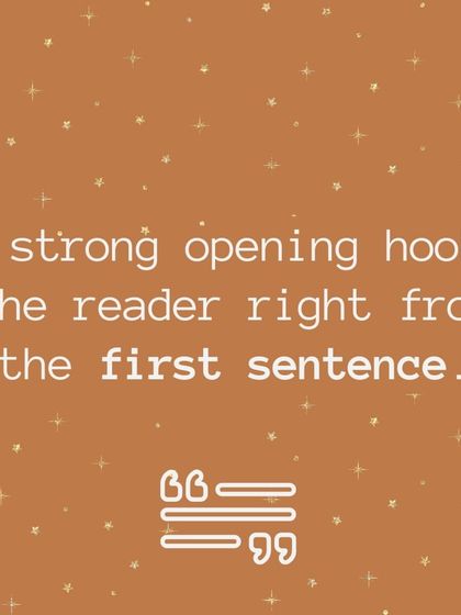 How does a great novel begin? We analyze famous opening lines, like those from "Moby Dick" and "1984," to understand how to hook a reader from the very first sentence using action, dialogue, or mystery.