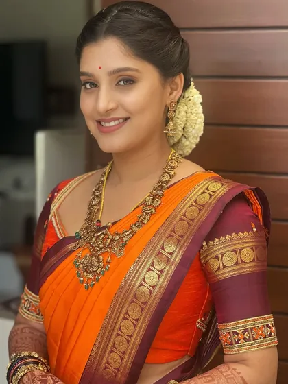 The ultimate goal is a happy, confident bride. This image captures the pure joy that comes from feeling beautiful, a result you will learn to deliver for every client through my comprehensive training.