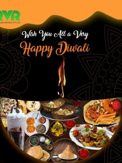 Wishing everyone a very Happy Diwali. May the festival of lights bring joy and prosperity, accompanied by a feast of delicious food.