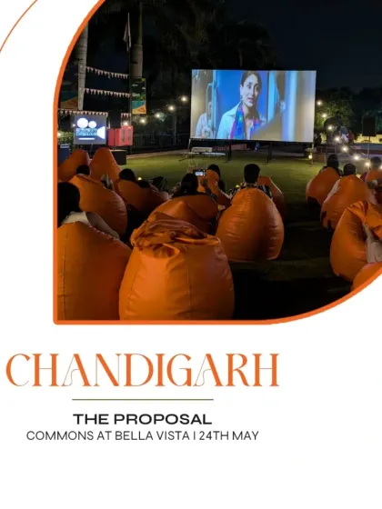Chandigarh gets a dose of romance with 'The Proposal' at the beautiful Commons At Bella Vista.