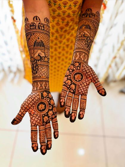 Mitali - Bridal Mehendi Full Bridal Mehendi (Hands) photo 166