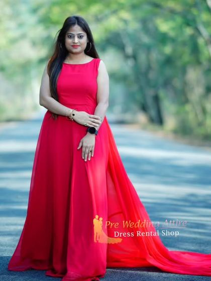 Pre Wedding Attire - Pre-Wedding Outfit Rental Dramatic Flying & Trail Gowns photo 18