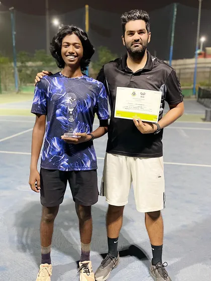 Huge congratulations to our player Piyush Priyadarshi for winning the boys Under-18 doubles title at an AITA CS-7 tournament. This was his third final in five weeks, showcasing his consistent performance and the effectiveness of our competitive training program.