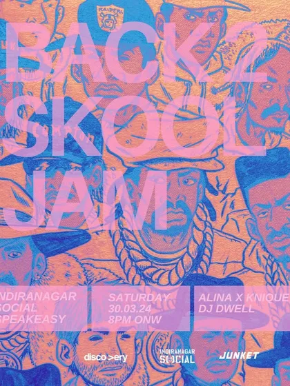 A duplicate of the 'Back 2 Skool Jam' poster.