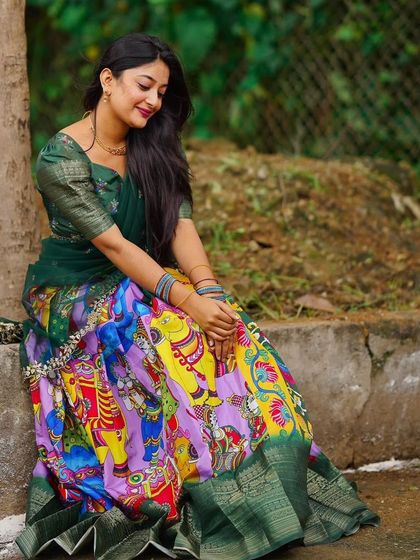 CB Rental Dresses - Women's Occasion Wear Rental Langa Davanis (Half Sarees) photo 30