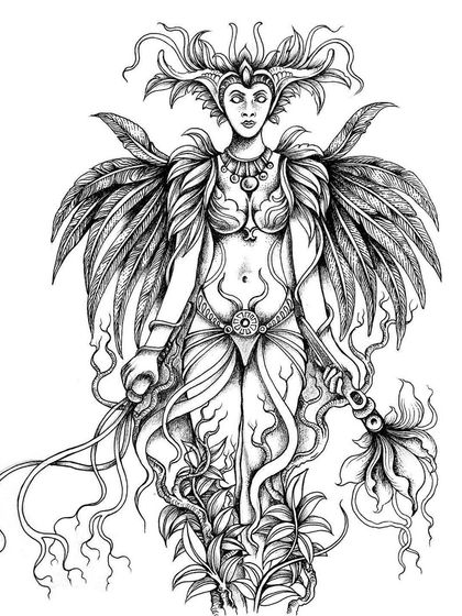 Ankita Bhattacharya - Tattoo Design Goddesses & Guardians photo 12