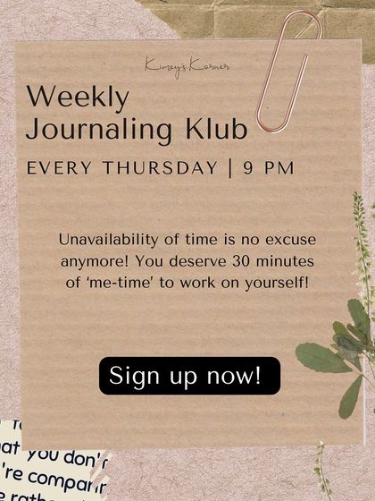 No time for journaling? No problem! Our weekly journaling club is the perfect solution. We meet online for just 30 minutes, three times a week, to create, reflect, and connect.