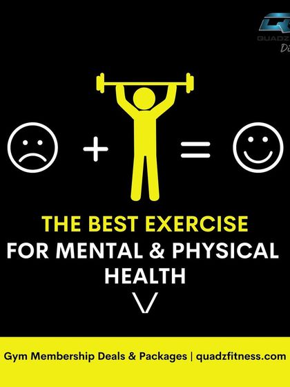 Exercise is one of the best things you can do for both your mental and physical health. It's the ultimate mood booster.