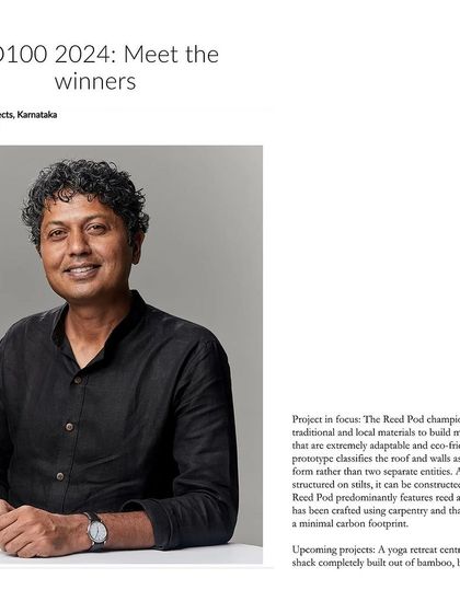 I was honored to be included in Architectural Digest's AD100 list for 2024. This recognition for the third year in a row is a wonderful acknowledgment of my team's dedication to our design philosophy.