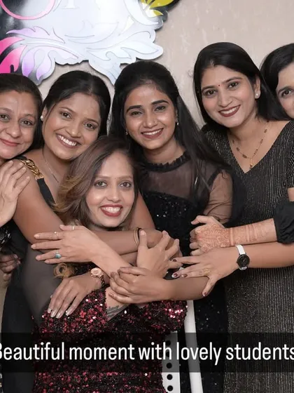 A beautiful, candid moment with my lovely students. These are the memories I cherish.