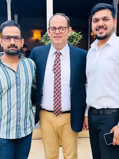 A proud moment with a friend who continues to achieve great things as a lawyer, academician, and judicial officer. May his brilliance always shine brightly.