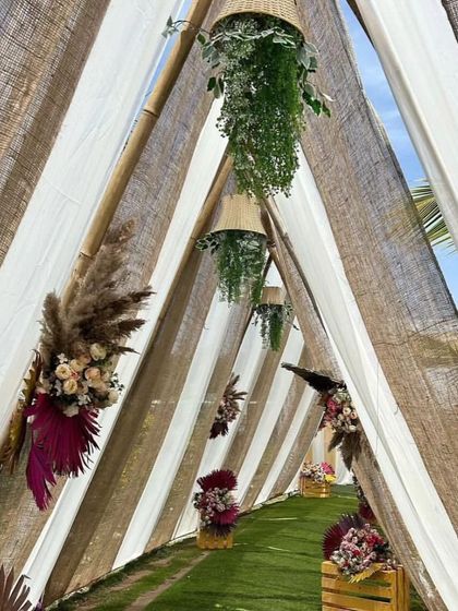 Nirvana Event and Decor - Wedding Planning & Thematic Decoration Vibrant Haldi & Mehendi Ceremonies photo 46