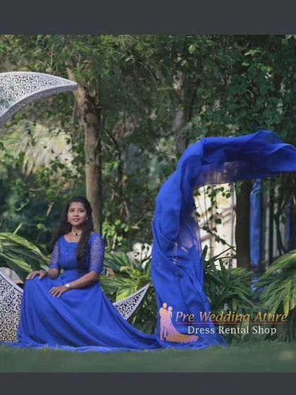 Pre Wedding Attire - Pre-Wedding Outfit Rental Dramatic Flying & Trail Gowns photo 20