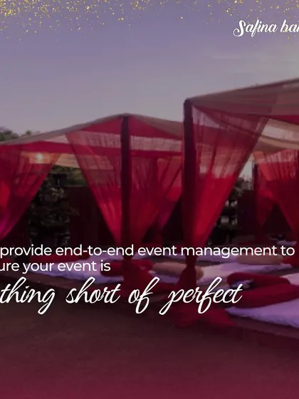 We provide end-to-end event management to ensure your celebration is nothing short of perfect.