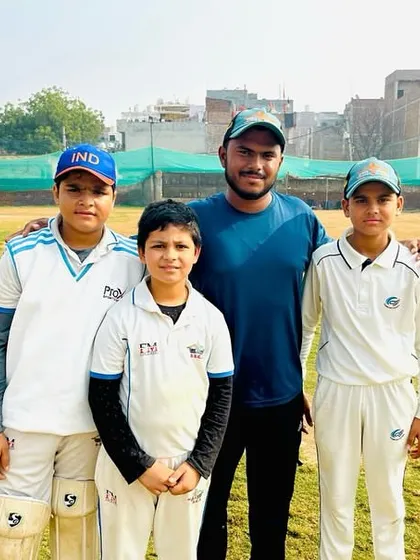 Our three little champs, Ryan, Naitik, and Aarav, after their brilliant individual performances.