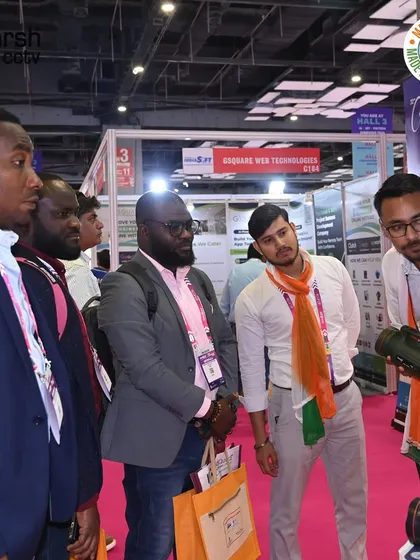 We were excited to demonstrate our technology to international delegates at IndiaSoft 2025, highlighting the quality and capability of 'Made in India' products.