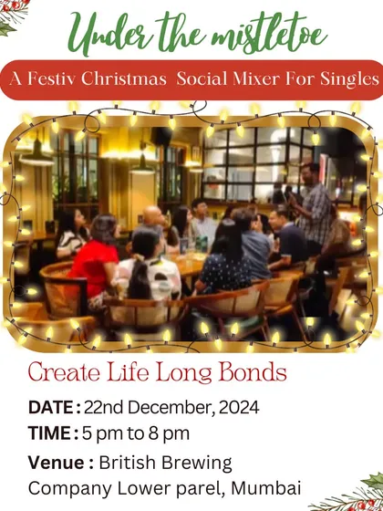 My events are about creating lifelong bonds, not just fleeting moments. This message is especially meaningful during the festive season.
