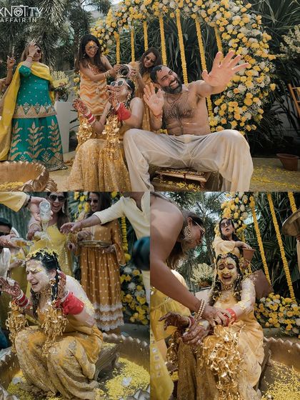 Haldi & Mehendi: Vibrant Beginnings photo 21