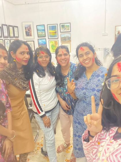 More cherished moments from our studio events, capturing the spirit of community, celebration, and shared passion for art that defines Rangshala.